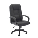 [CH0137CH] Keno Fabric Chair (Charcoal)