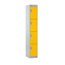 4 Door Locker 300X300X1800 Yellow Door