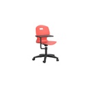 Arc Swivel Chair With Arm Tablet
