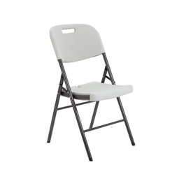 [OF0410WH] Morph Folding Chair - White