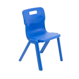 [T4-ANB2] 380 High Antibacterial One Piece Polypropylene Chair-Blue