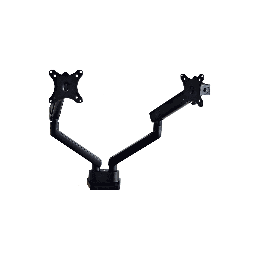 Twin Spring Assisted Monitor Arm Black